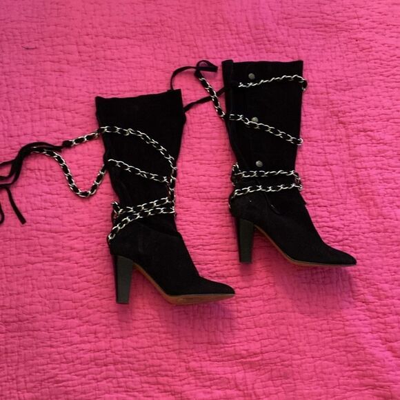 Isabel Marant suede  chain boots, size 39(8,5) - Picture 6 of 16